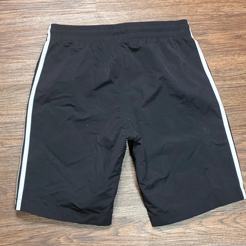 Adidas Originals Shorts Mens Small Black Excellent 3-Stripes Trefoil CW1305
